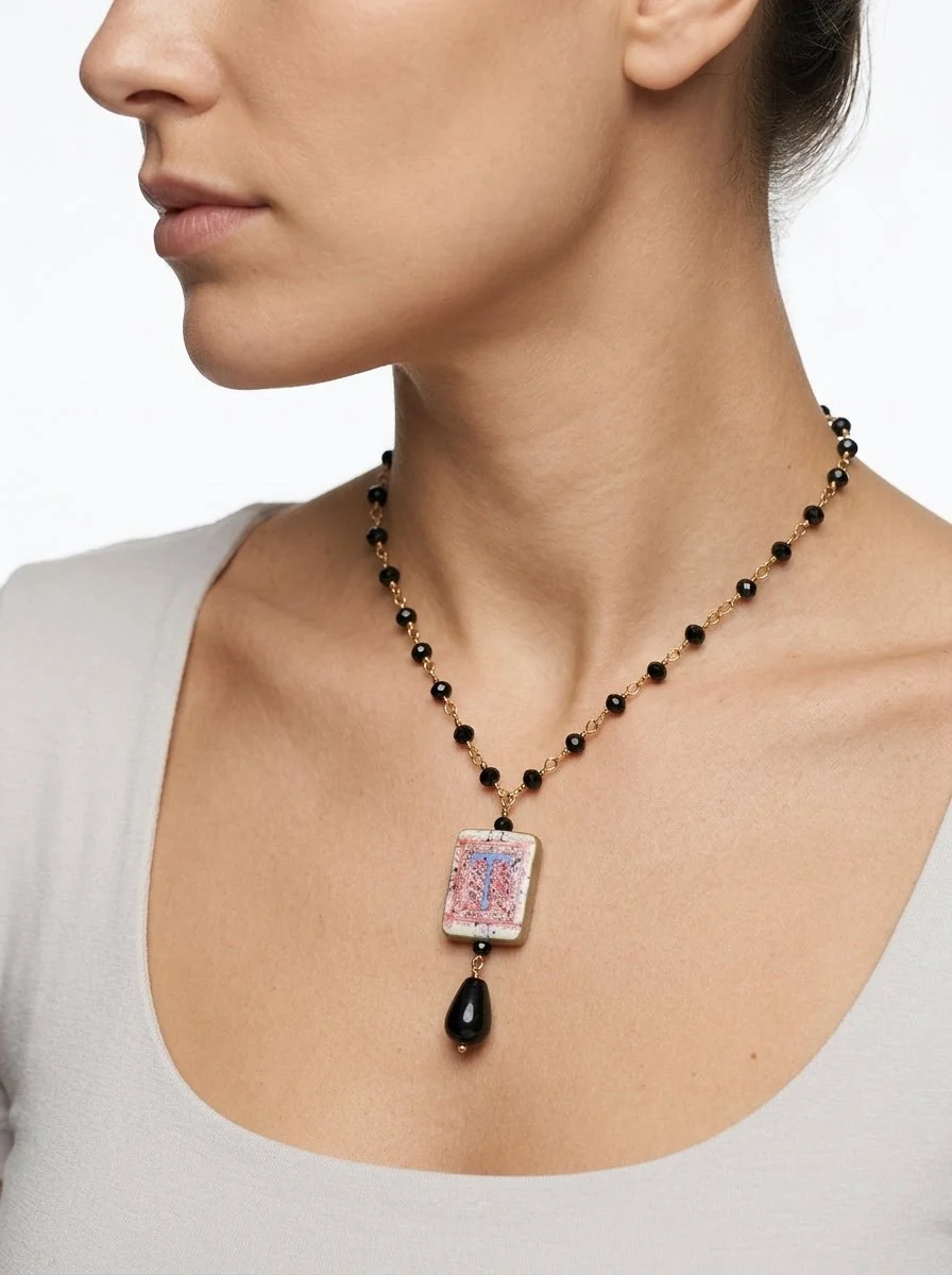Collar Marcantelli Fabrizio Inicial T - Imagen 3