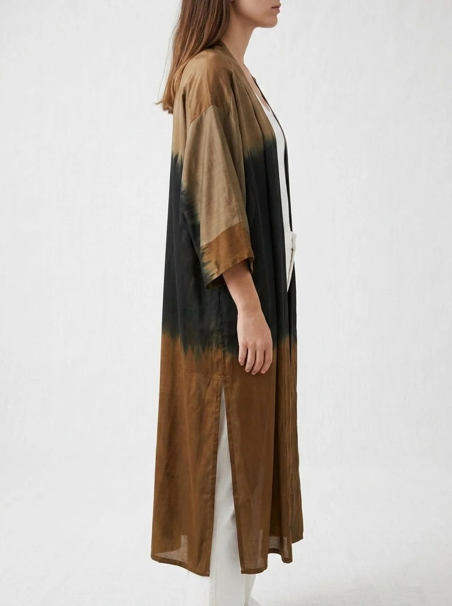 Kimono Alekai Petra Blue Ombre - Imagen 4