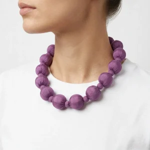 Collar Il Baco Da Seta Linh Ciruela