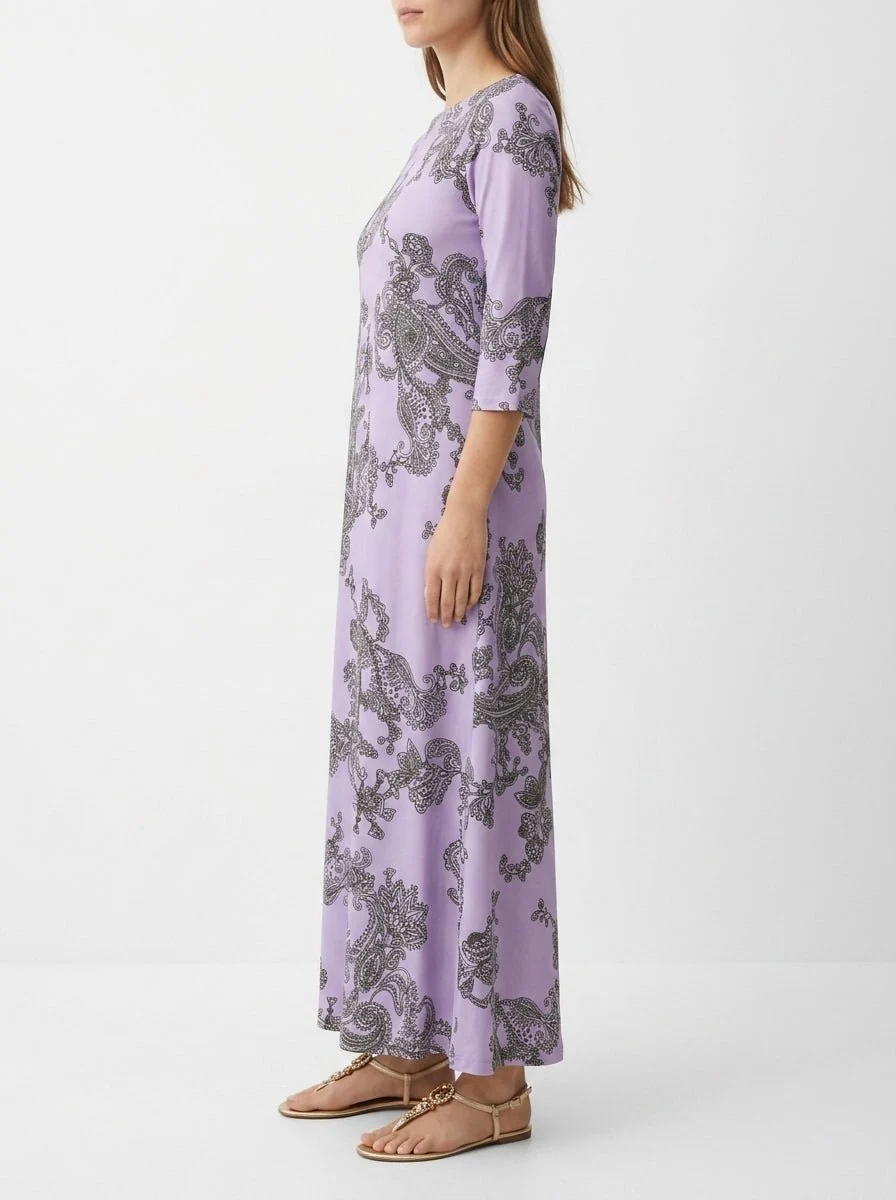 Vestido Whyci Milano Paisley - Imagen 4