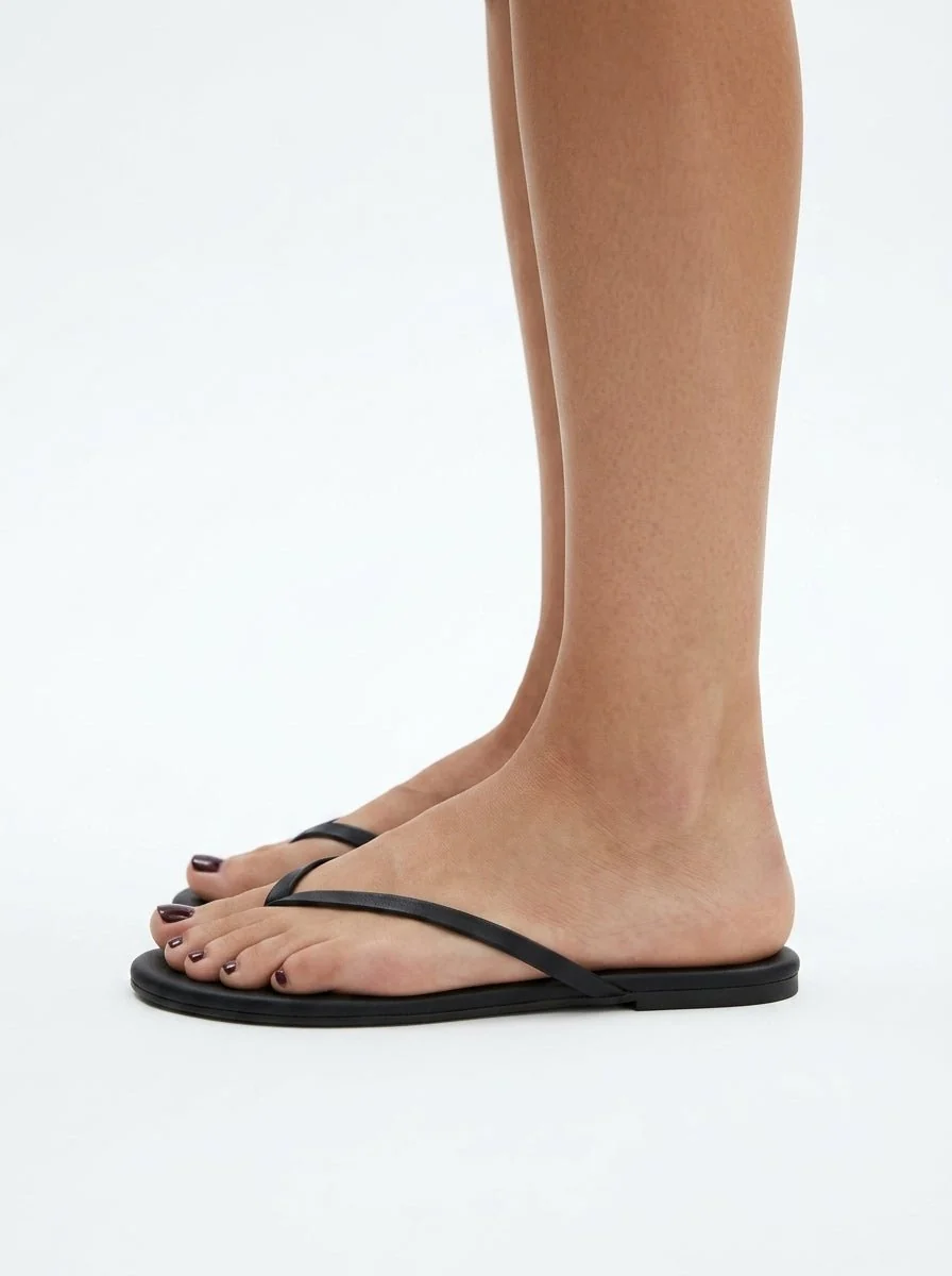 Sandalia Tkees Liners Sable Negra - Imagen 3