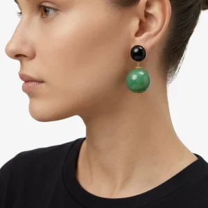 Pendientes Fabrizio Marcantelli Bola Verde