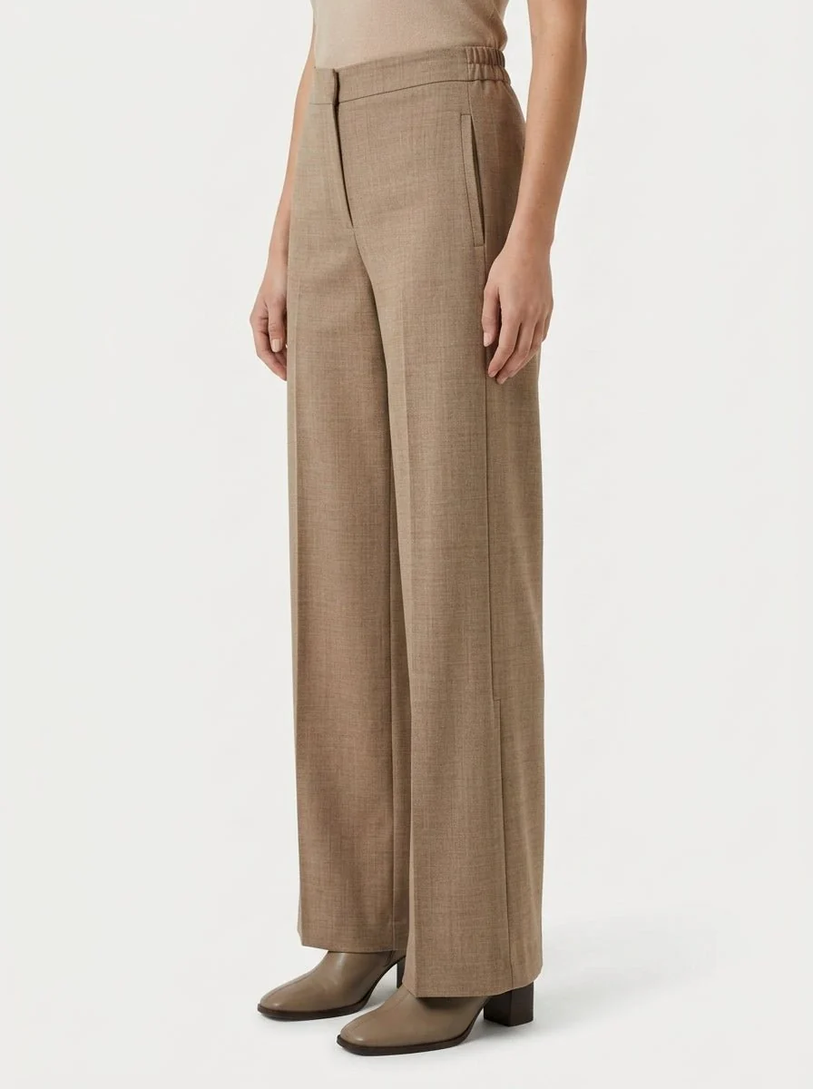 Pantalón AgoeFilo Via Milano Avellana - Imagen 3