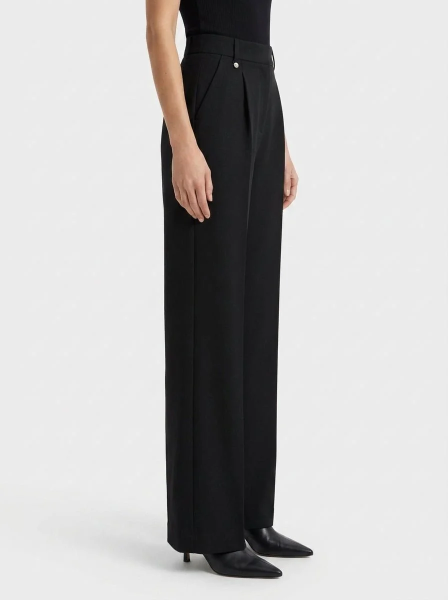 Pantalón Ragno Wide Negro - Imagen 3