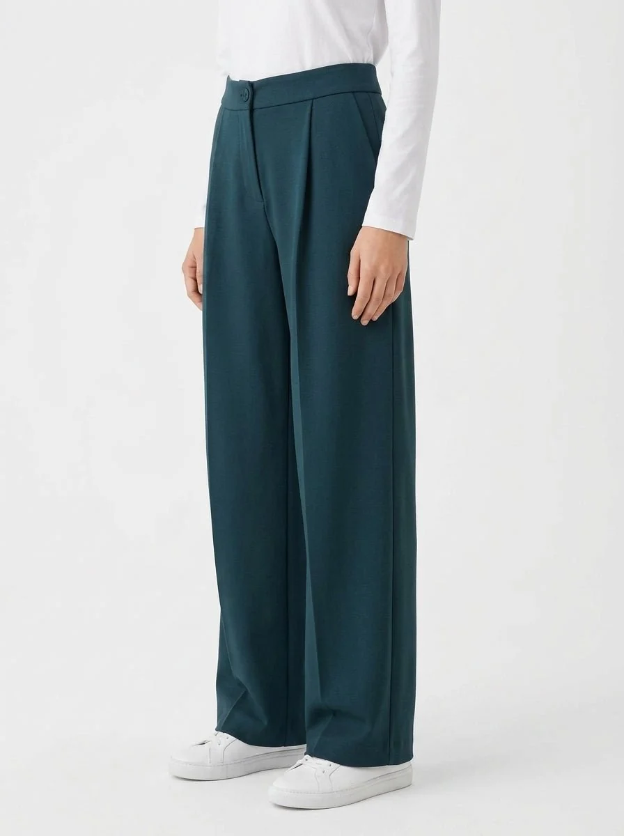 Pantalón Liviana Conti Maxime Verde - Imagen 4