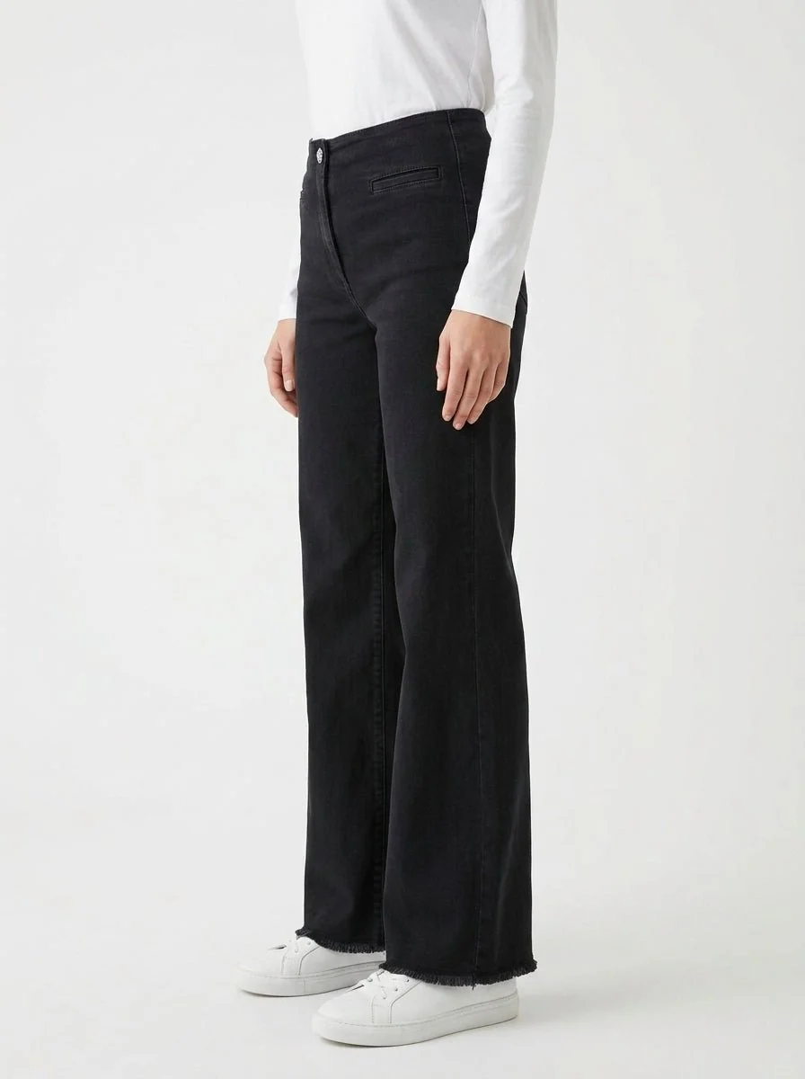 Pantalón AgoeFilo Via Conti Negro - Imagen 3