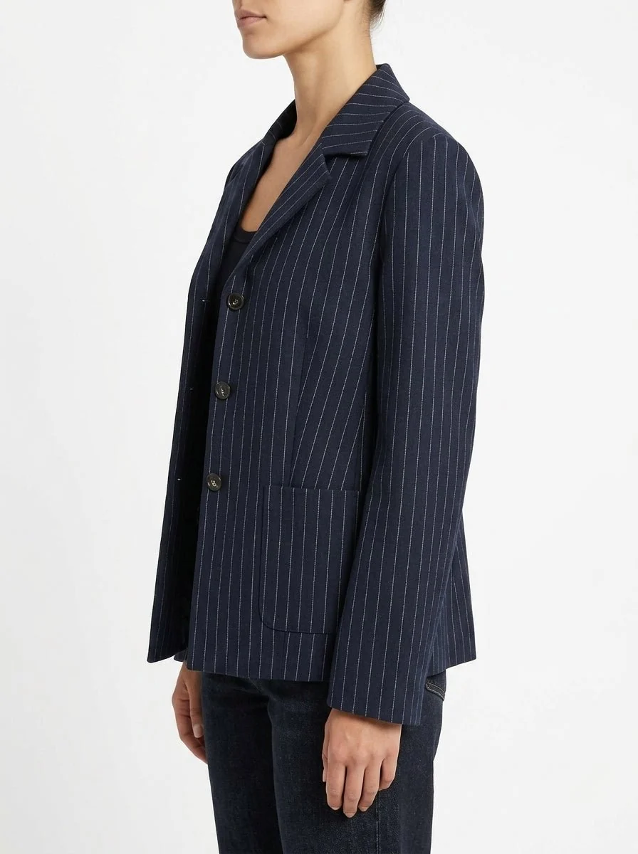 Blazer Goodmatch Boxy Azul - Imagen 3