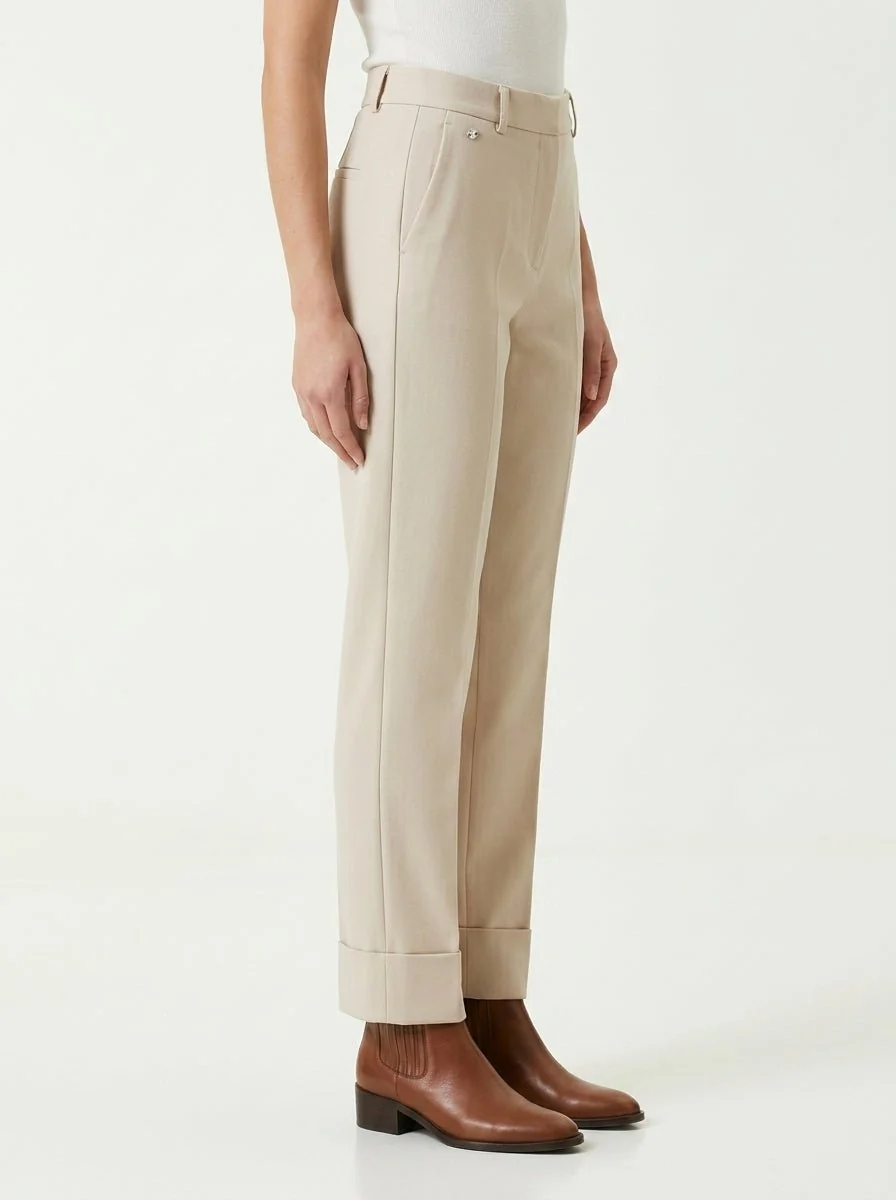 Pantalon Ragno Slim Straight Crudo - Imagen 3