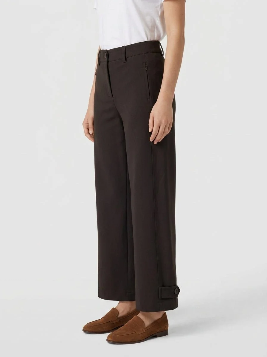 Pantalón Andam Trabilla Marrón - Imagen 3