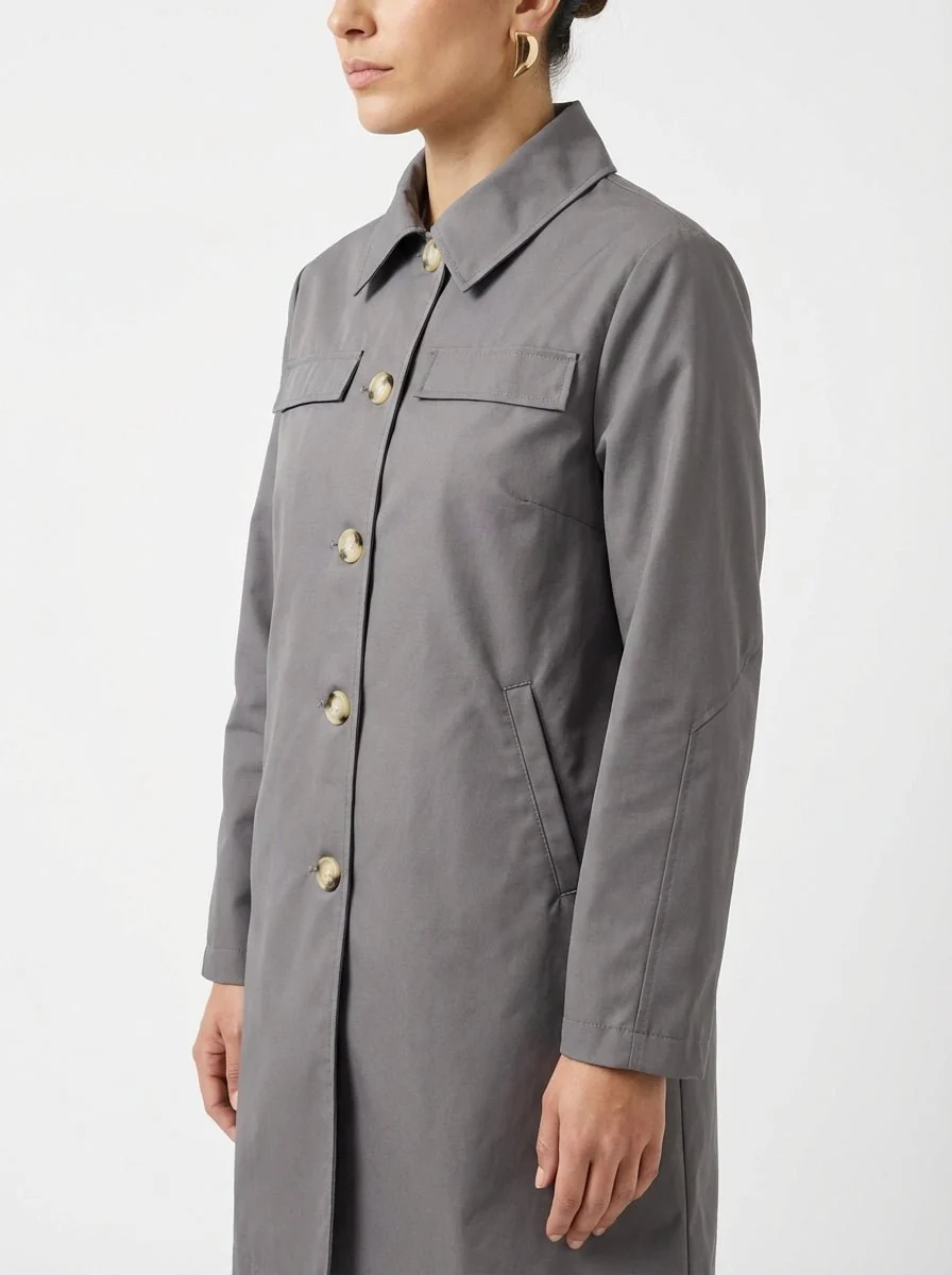Gabardina Ewoluzione Battagio Gris - Imagen 3