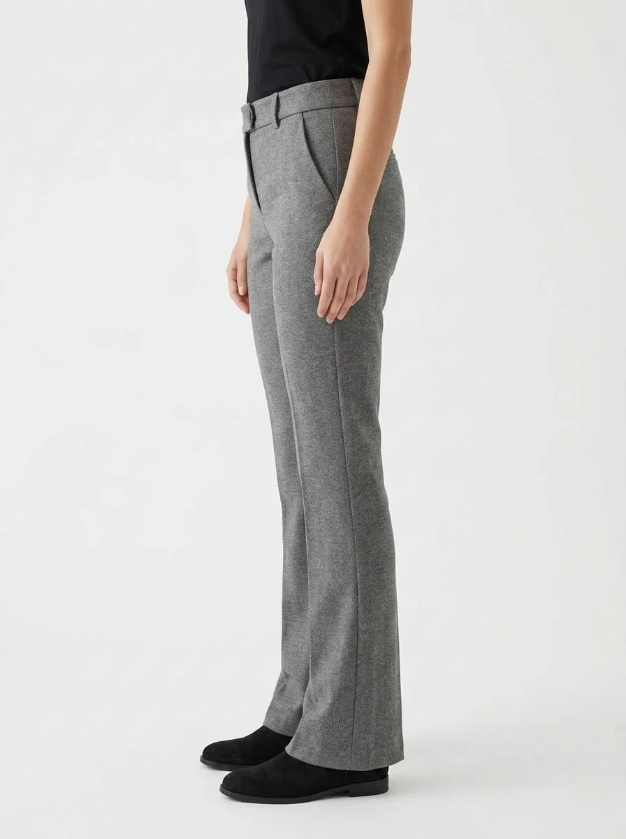Pantalón Andam Espiga Gris - Imagen 3