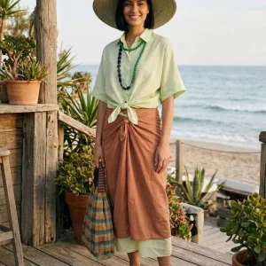 Camisa Niu Kimono