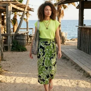 Falda Niu With Panel