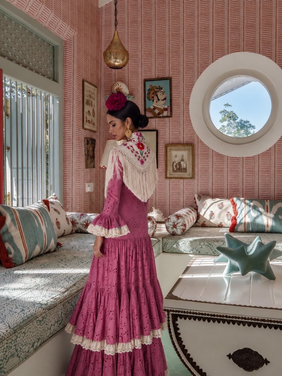 Modelo Perforado Rosa Empolvado - Imagen 2