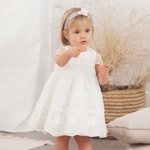 Vestido bebé bordado
